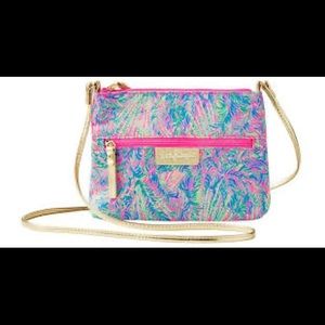 Lilly Pulitzer NEW without tags zip it ID crossbody bag